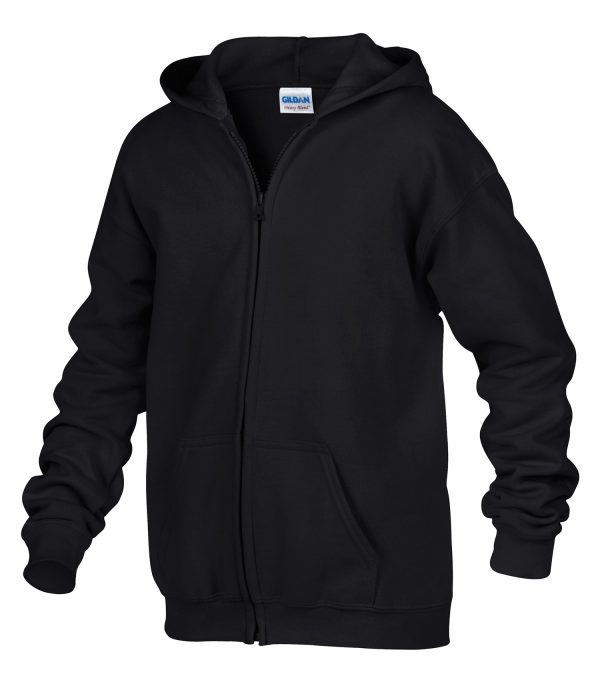 GILDAN® HEAVY BLEND™ FULL ZIP HOODED YOUTH SWEATSHIRT