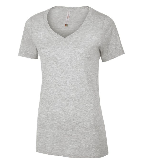 ATC™ EUROSPUN® RING SPUN V-NECK LADIES' TEE