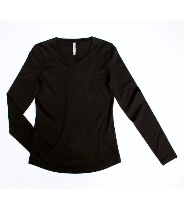 ATC™ EUROSPUN® RING SPUN LONG SLEEVE LADIES' TEE