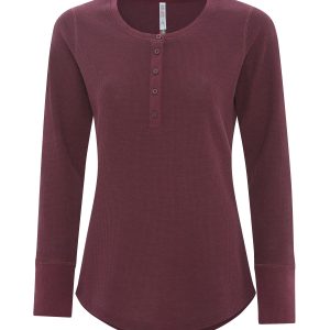 ATC™ ESACTIVE® VINTAGE THERMAL LONG SLEEVE LADIES' HENLEY