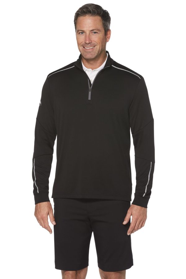 CALLAWAY 1/4 ZIP WATER REPELLENT PULLOVER