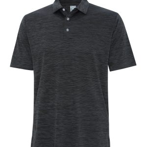 CALLAWAY BROKEN STRIPE TEXTURE POLO