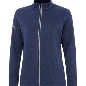 CALLAWAY WAFFLE FLEECE FULL ZIP LADIES' JACKET
