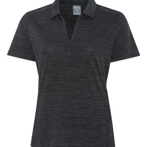 CALLAWAY BROKEN STRIPE TEXTURE LADIES' POLO