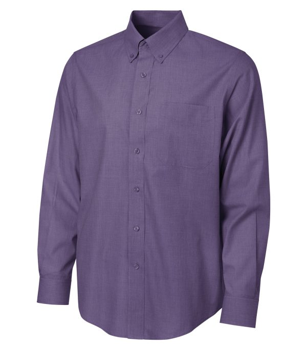 COAL HARBOUR® TEXTURED CROSSHATCH WOVEN SHIRT