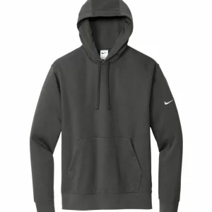 NIKE CLUB FLEECE SLEEVE SWOOSH PULLOVER HOODIE