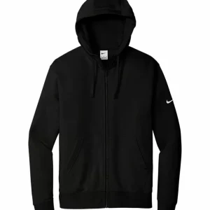NIKE CLUB FLEECE SLEEVE SWOOSH FULL ZIP HOODIE