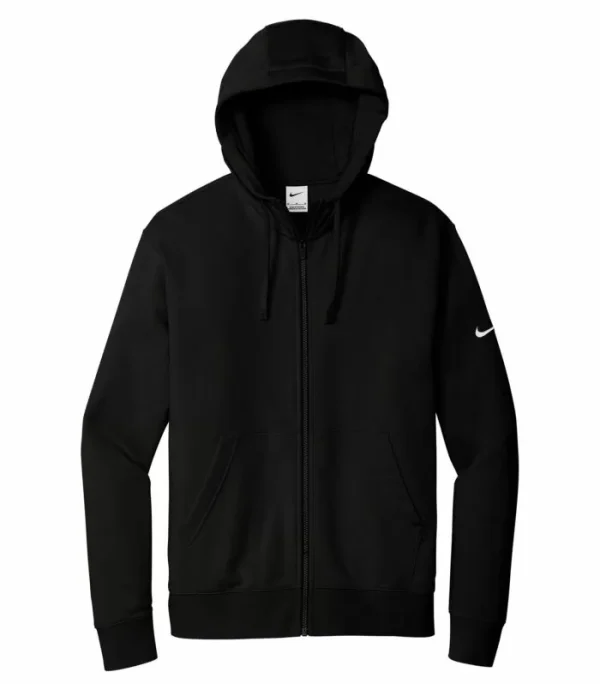 NIKE CLUB FLEECE SLEEVE SWOOSH FULL ZIP HOODIE