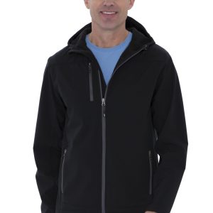 COAL HARBOUR® EVERYDAY HOODED WATER REPELLENT STRETCH SOFT SHELL JACKET