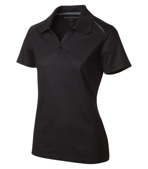 COAL HARBOUR® SNAG RESISTANT CONTRAST INSET LADIES' SPORT SHIRT