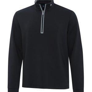 ORIGINAL PENGUIN® CLUBHOUSE MOCK ¼ ZIP PULLOVER