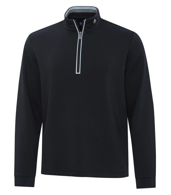 ORIGINAL PENGUIN® CLUBHOUSE MOCK ¼ ZIP PULLOVER