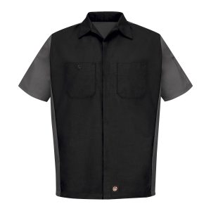 RED KAP® SHORT SLEEVE WOVEN CREW SHIRT