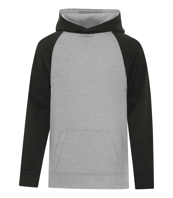 ATC™ GAME DAY™FLEECE TWO TONE HOODED YOUTH SWEATSHIRT